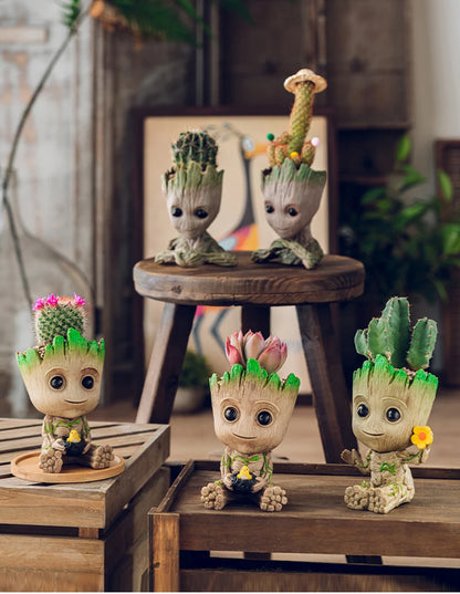 Mini Groot Figurine Decor