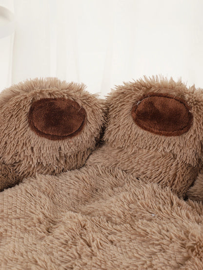 Fluffy Winter Dog Bed