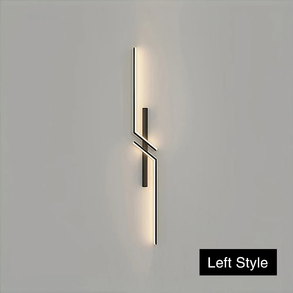 Modern LED Wall Lamp with Remote