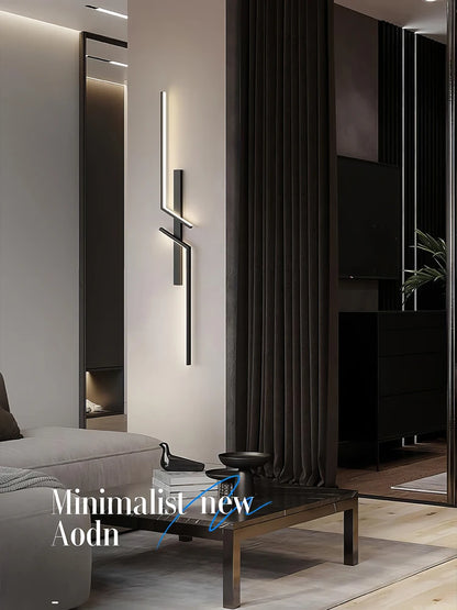 Modern LED Wall Lamp with Remote