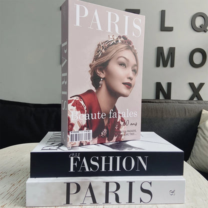 Luxury Fake Book Storage Box