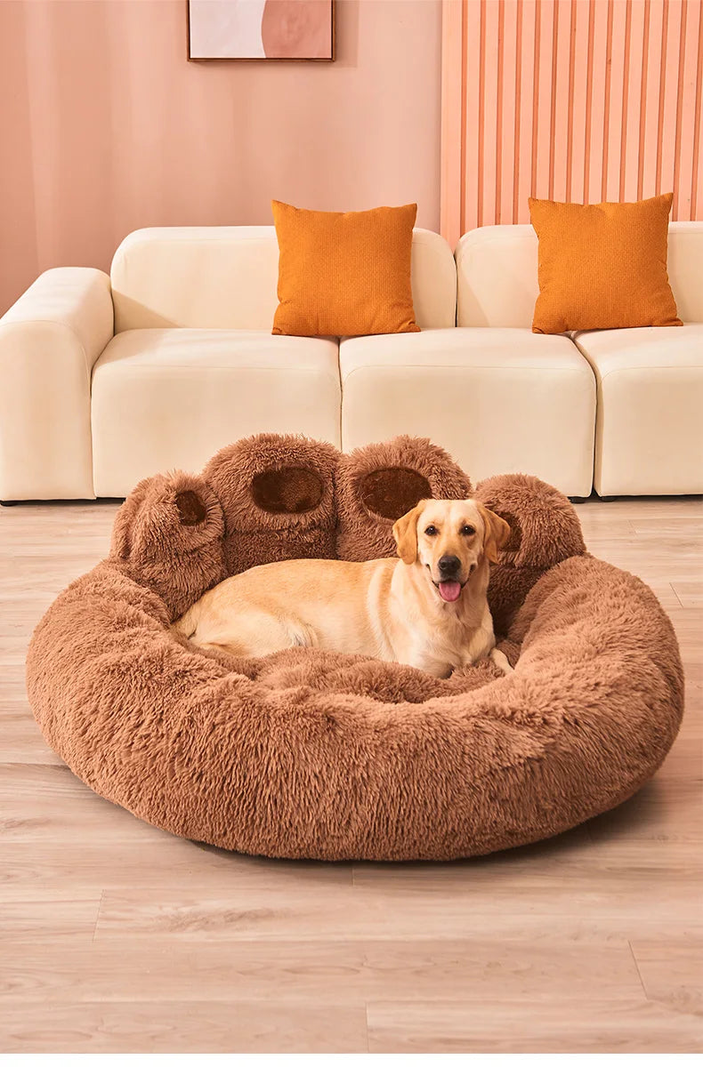Fluffy Winter Dog Bed