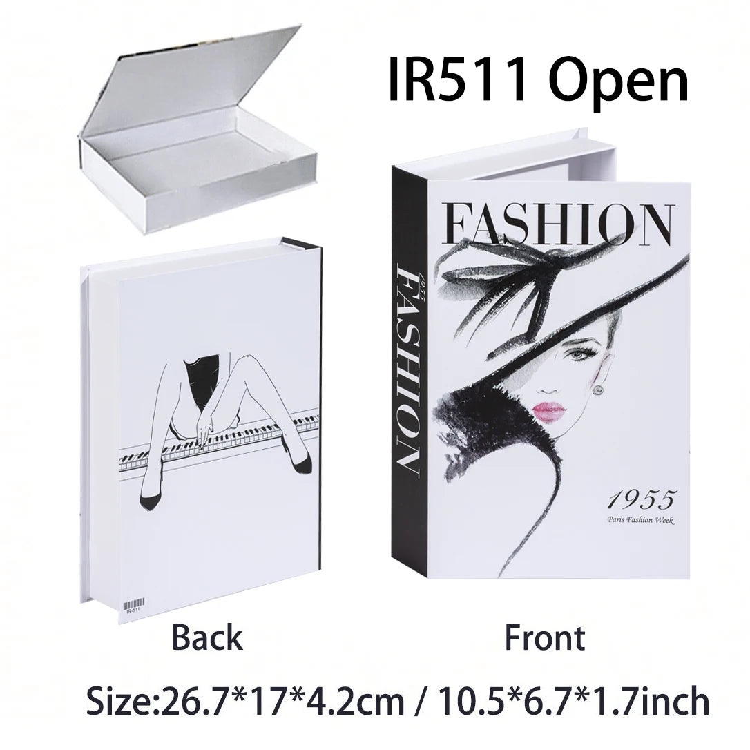 Luxury Fake Book Storage Box