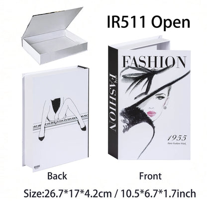 Luxury Fake Book Storage Box