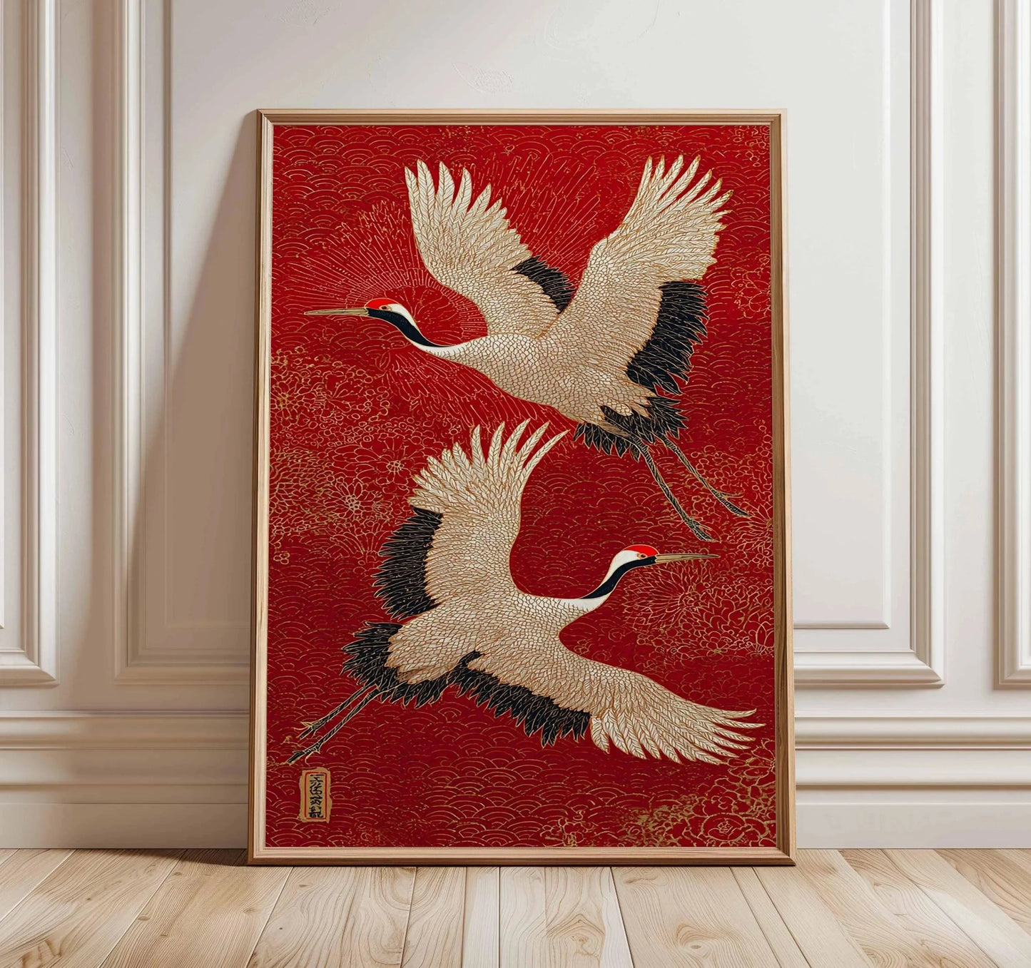 Japanese Animal Canvas Wall Art