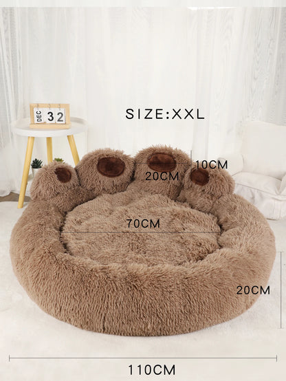 Fluffy Winter Dog Bed