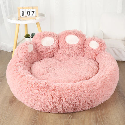 Fluffy Winter Dog Bed