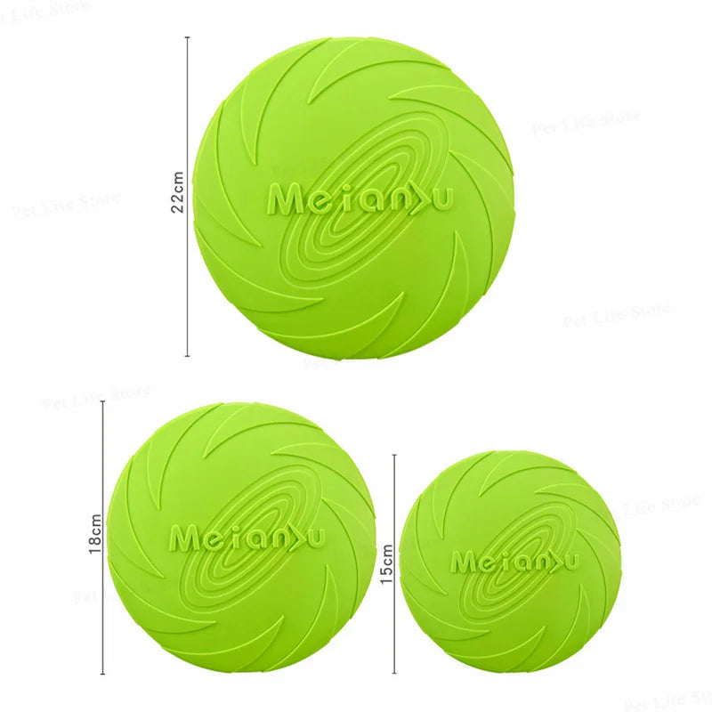 Bite-Resistant Dog Flying Disc
