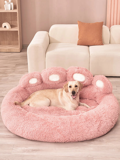 Fluffy Winter Dog Bed