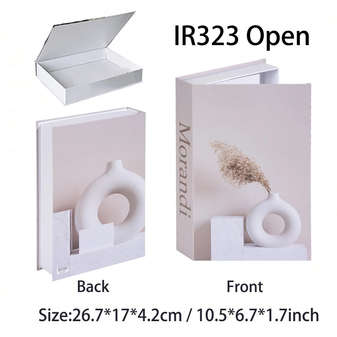 Luxury Fake Book Storage Box