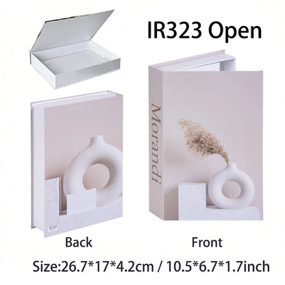 Luxury Fake Book Storage Box