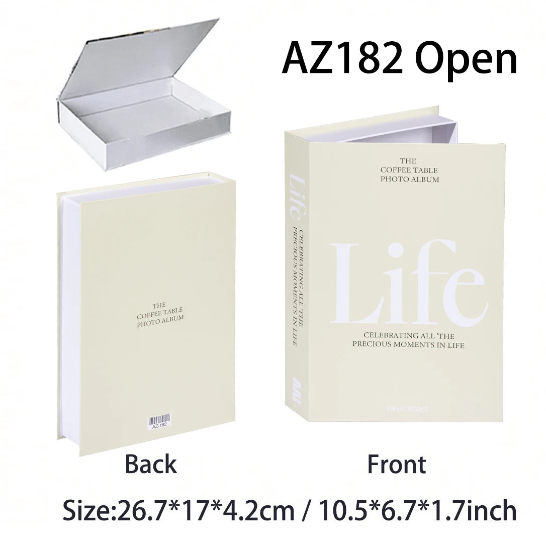 Luxury Fake Book Storage Box