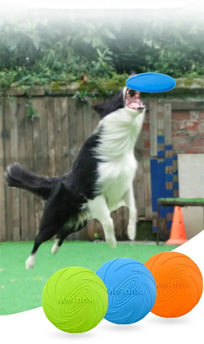Bite-Resistant Dog Flying Disc