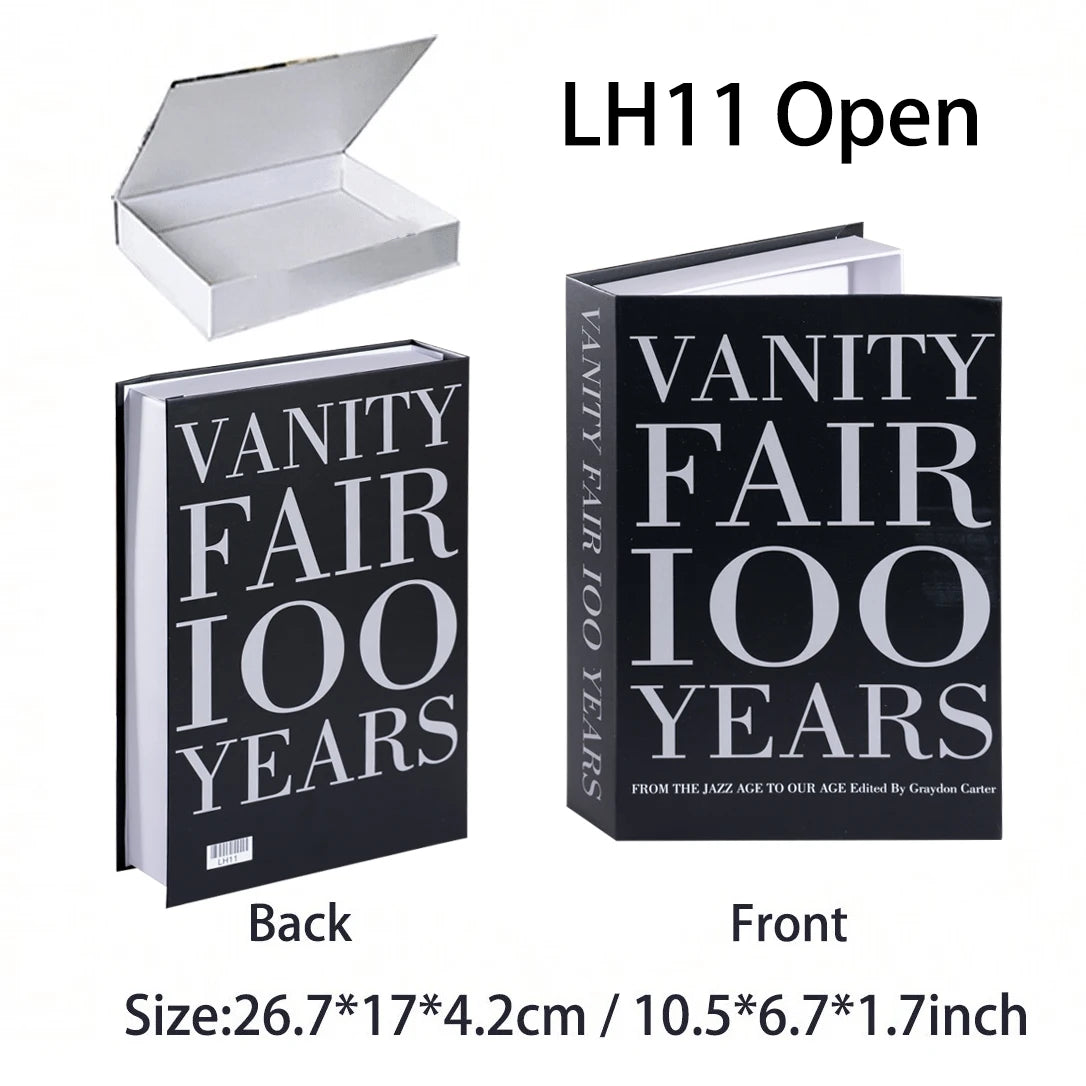 Luxury Fake Book Storage Box