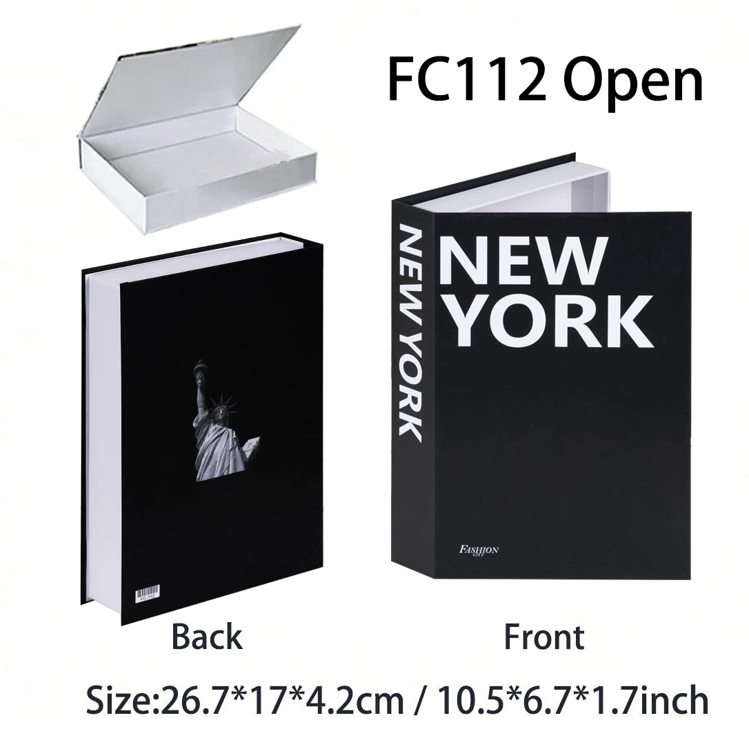 Luxury Fake Book Storage Box