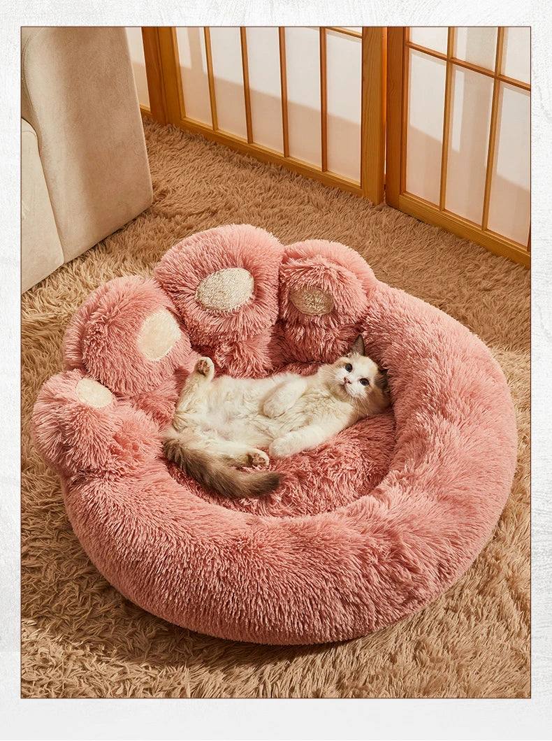 Fluffy Winter Pet Bed