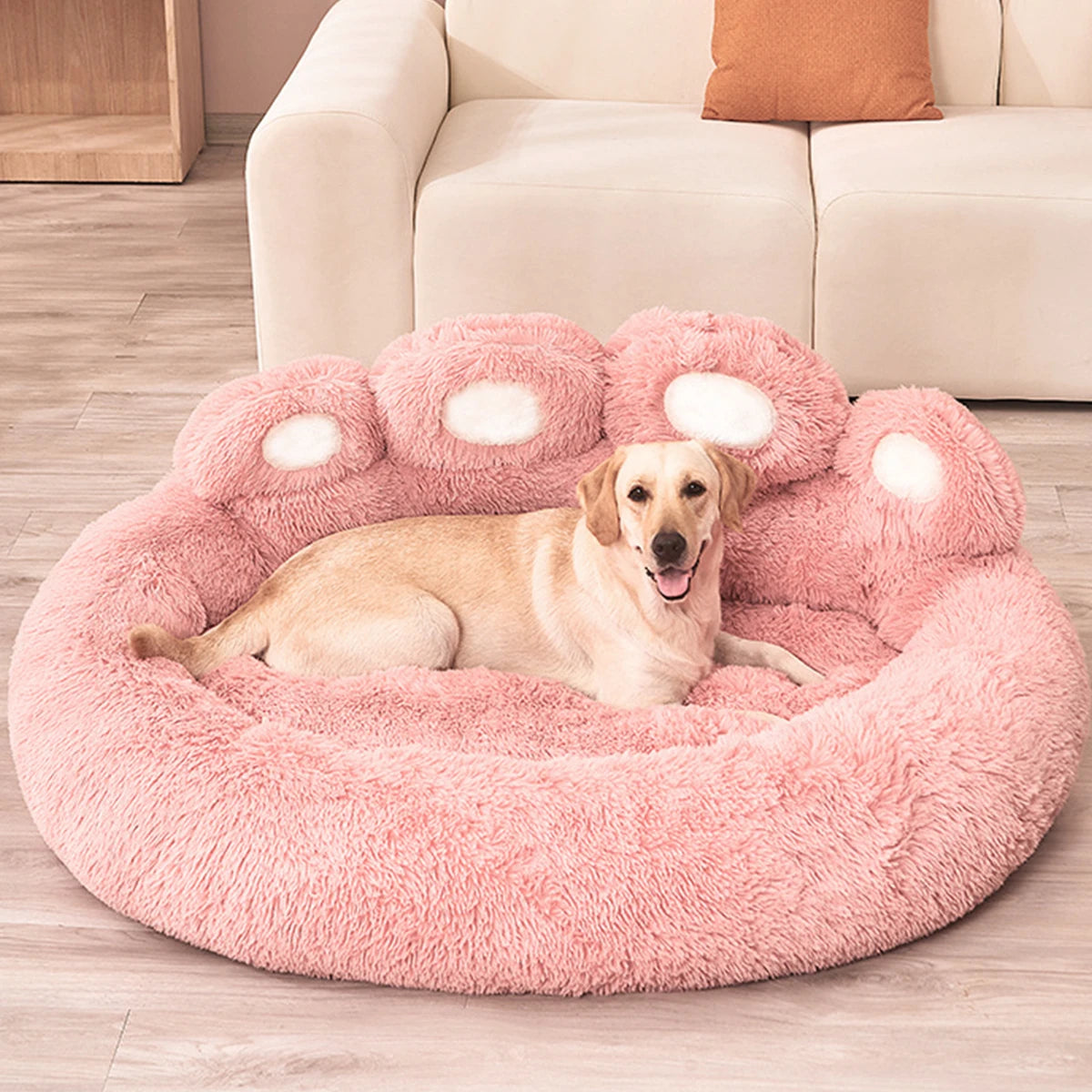 Fluffy Winter Dog Bed