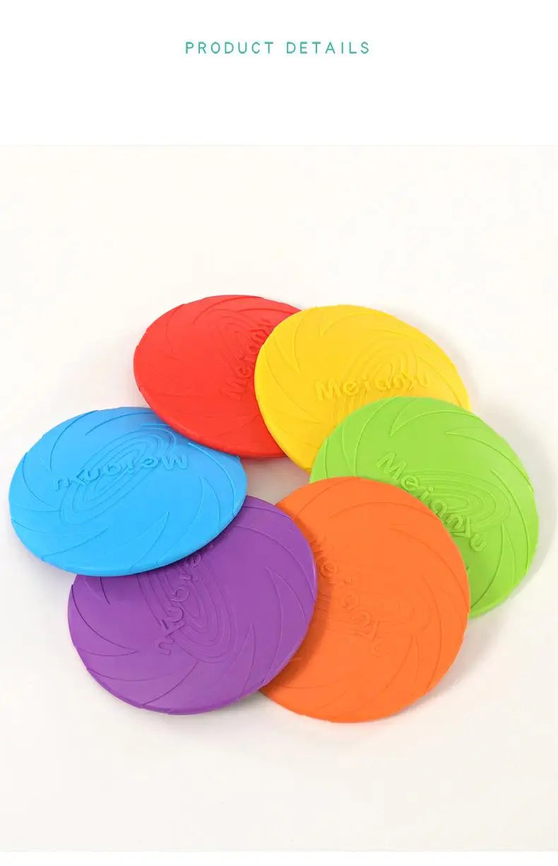Bite-Resistant Dog Flying Disc