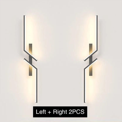 Modern LED Wall Lamp with Remote