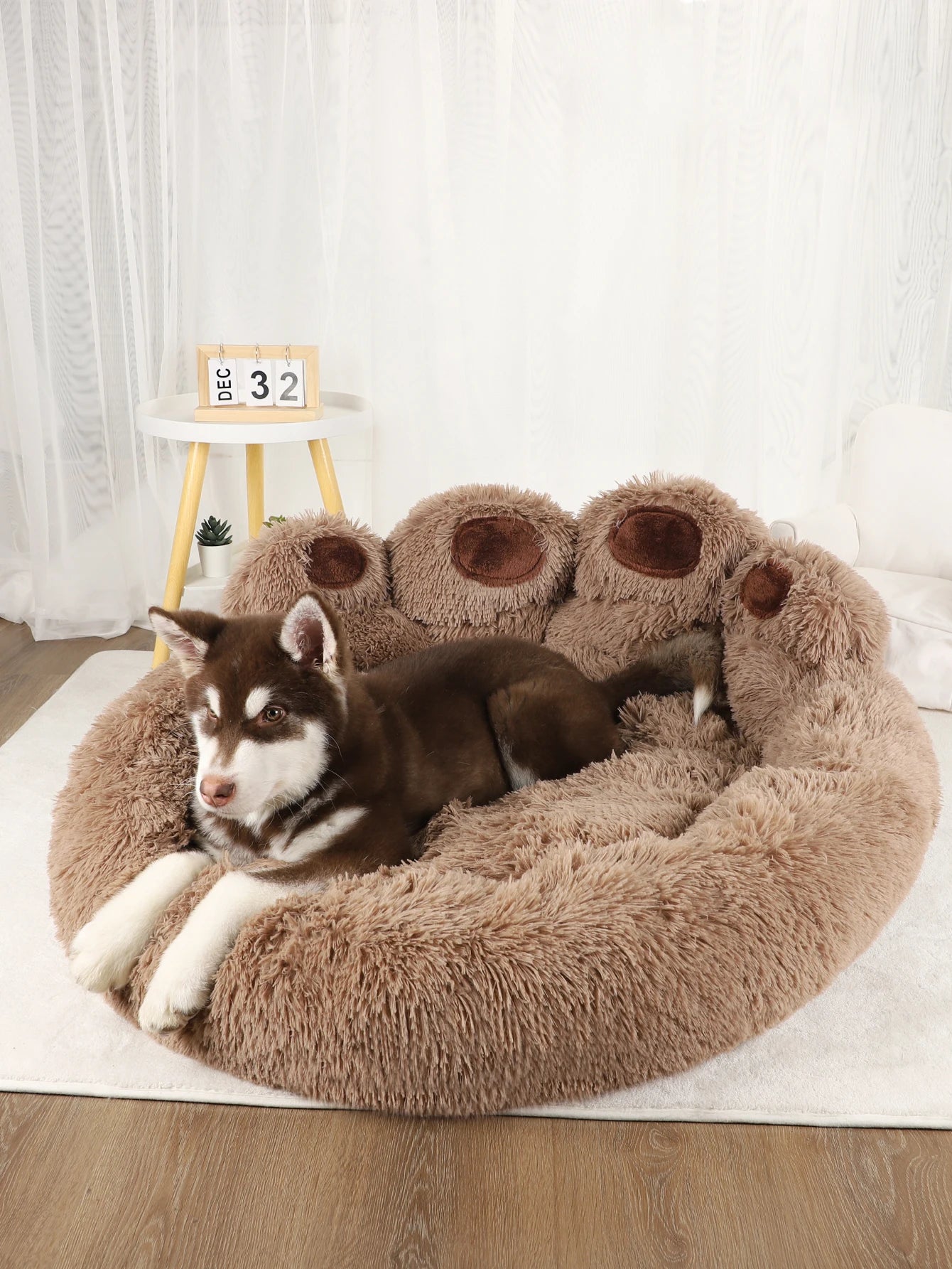 Fluffy Winter Pet Bed