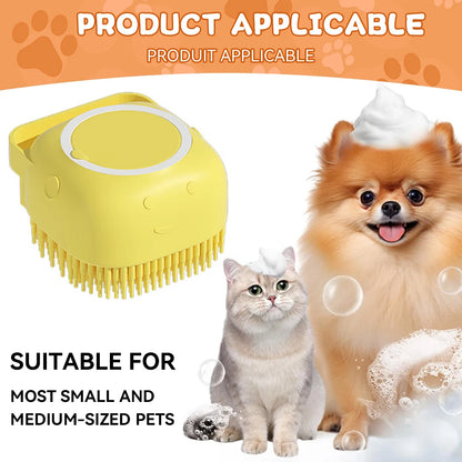 Dog & Cat Silicone Bath Brush