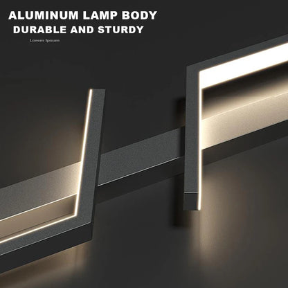 Modern LED Wall Lamp with Remote