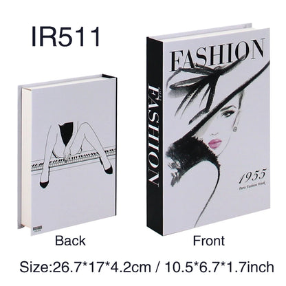 Luxury Fake Book Storage Box